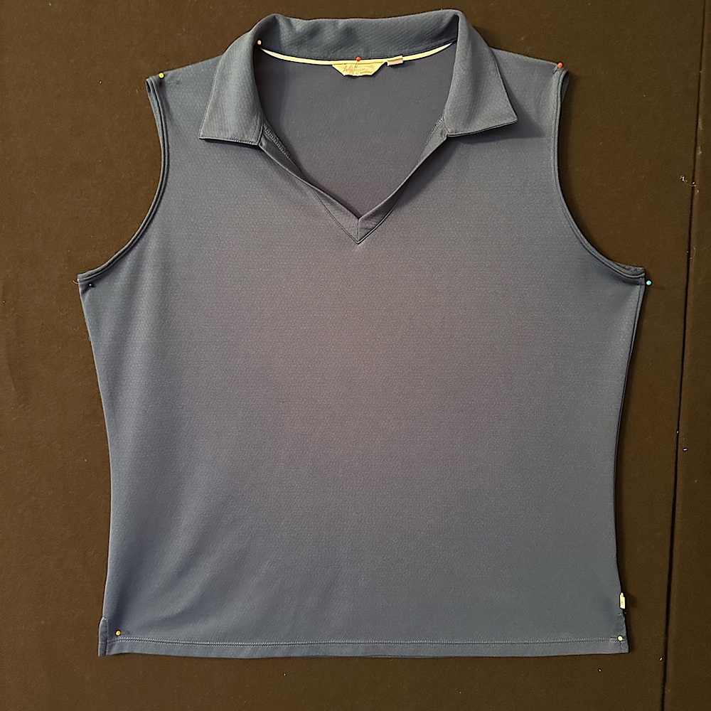 Lady Hagen Navy, XL, Sleeveless Golf Shirt